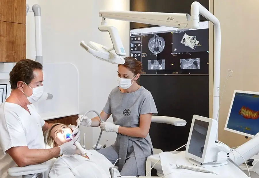 avant blanchiment des dents