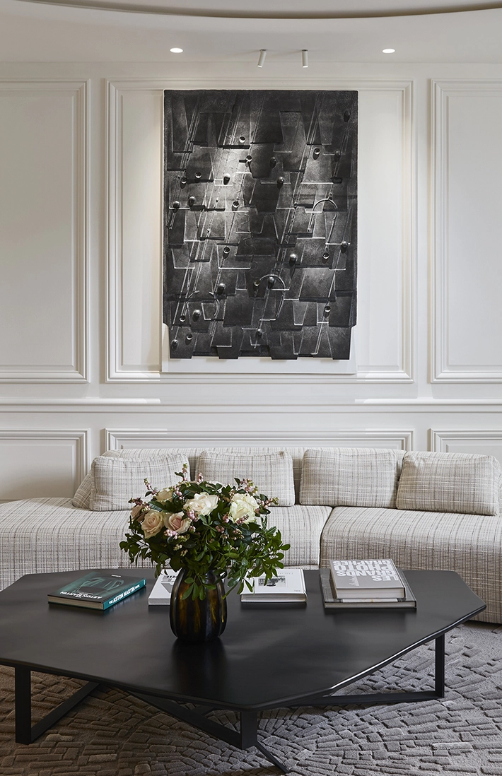 Waiting area Elone Clinic Paris 16th