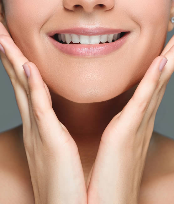 Résultat d'un sourire après blanchiment des dents